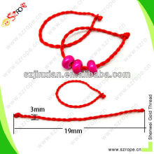 Red wrist Cord 2strands twisted wrist rope